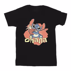 Disney - T-shirt OHANA - Homme (Noir)