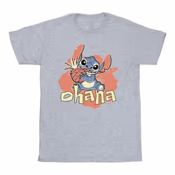 Disney - T-shirt OHANA - Homme (Gris chiné)