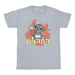 Disney - T-shirt OHANA - Homme (Gris chiné)