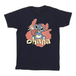 Disney - T-shirt OHANA - Homme (Bleu marine)