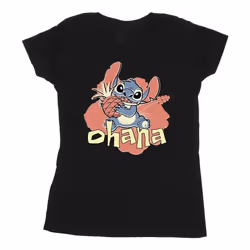 Disney - T-shirt OHANA - Femme (Noir)