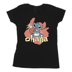 Disney - T-shirt OHANA - Femme (Noir)