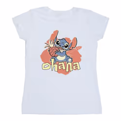 Disney - T-shirt OHANA - Femme (Blanc)
