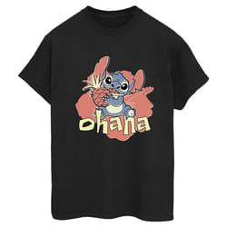 Disney - T-shirt OHANA - Femme (Noir)