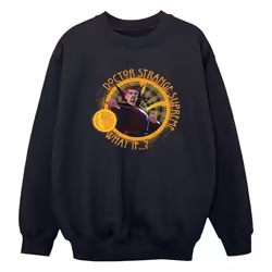 Marvel - Sweat WHAT IF SUPREME - Garçon (Noir)