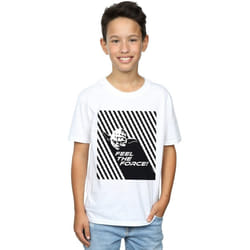 Star Wars - T-shirt FEEL THE FORCE - Garçon (Blanc)