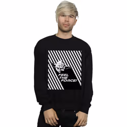 Star Wars - Sweat FEEL THE FORCE - Homme (Noir)