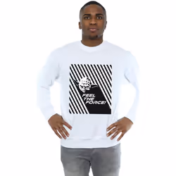 Star Wars - Sweat FEEL THE FORCE - Homme (Blanc)