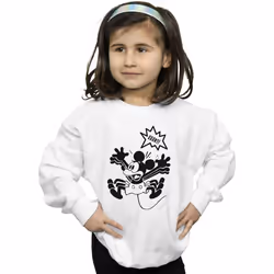 Disney - Sweat EEEEEK! - Fille (Blanc)