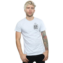 Star Wars - T-shirt NEVER FLY SOLO - Homme (Gris chiné)