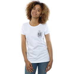Star Wars - T-shirt NEVER FLY SOLO - Femme (Blanc)