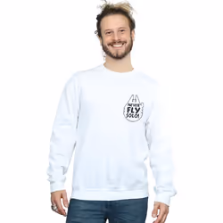 Star Wars - Sweat NEVER FLY SOLO - Homme (Blanc)
