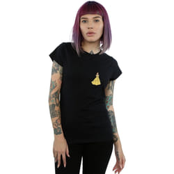 Disney Princess - T-shirt - Femme (Noir)