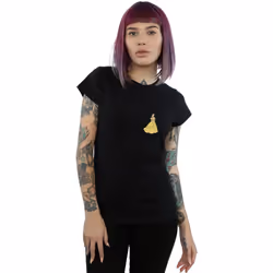 Disney Princess - T-shirt - Femme (Noir)