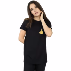 Disney Princess - T-shirt - Femme (Noir)