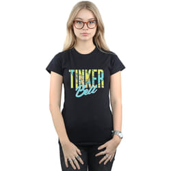 Disney - T-shirt WORDING - Femme (Noir)