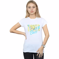 Disney - T-shirt WORDING - Femme (Blanc)