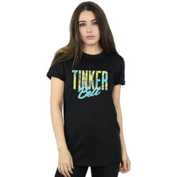 Disney - T-shirt WORDING - Femme (Noir)