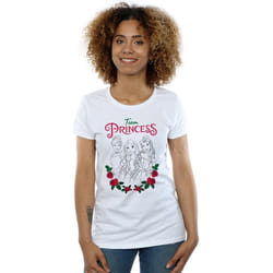 Disney Princess - T-shirt - Femme (Blanc)