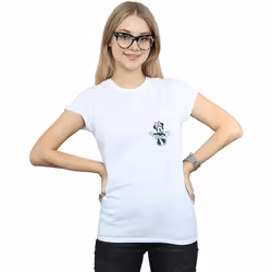 Disney - T-shirt - Femme (Blanc)
