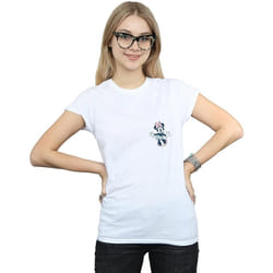Disney - T-shirt - Femme (Blanc)