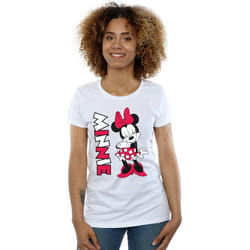 Disney - T-shirt - Femme (Blanc)