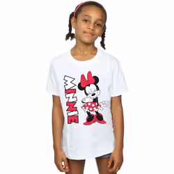 Disney - T-shirt - Fille (Blanc)