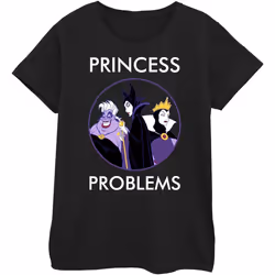 Disney - T-shirt PRINCESS HEADACHES - Femme (Noir)