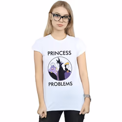 Disney - T-shirt PRINCESS HEADACHES - Femme (Blanc)