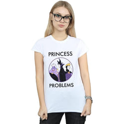 Disney - T-shirt PRINCESS HEADACHES - Femme (Blanc)