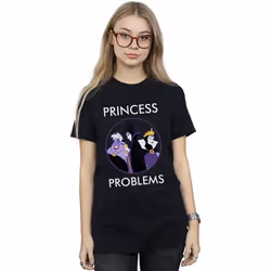 Disney - T-shirt PRINCESS HEADACHES - Femme (Noir)