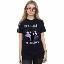 Disney - T-shirt PRINCESS HEADACHES - Femme (Noir)