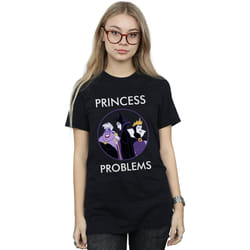 Disney - T-shirt PRINCESS HEADACHES - Femme (Noir)