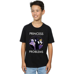 Disney - T-shirt PRINCESS HEADACHES - Garçon (Noir)