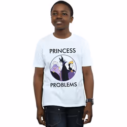Disney - T-shirt PRINCESS HEADACHES - Garçon (Blanc)