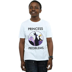 Disney - T-shirt PRINCESS HEADACHES - Garçon (Blanc)