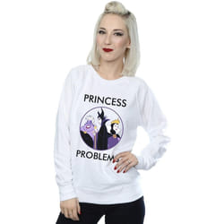 Disney - Sweat PRINCESS HEADACHES - Femme (Blanc)