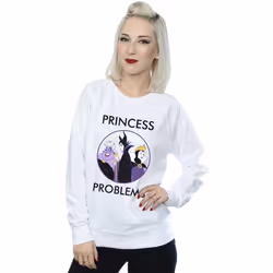 Disney - Sweat PRINCESS HEADACHES - Femme (Blanc)