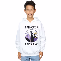Disney - Sweat PRINCESS HEADACHES - Garçon (Blanc)