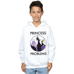 Disney - Sweat PRINCESS HEADACHES - Garçon (Blanc)