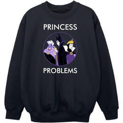 Disney - Sweat PRINCESS HEADACHES - Fille (Noir)
