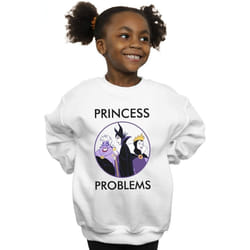 Disney - Sweat PRINCESS HEADACHES - Fille (Blanc)