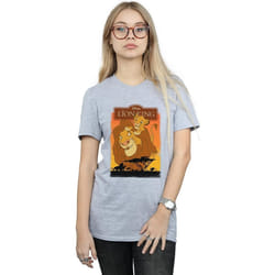 Disney - T-shirt THE LION KING - Femme (Gris chiné)