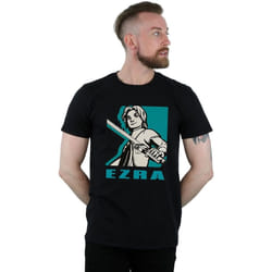 Star Wars - T-shirt REBELS EZRA - Homme (Noir)