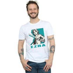Star Wars - T-shirt REBELS EZRA - Homme (Blanc)