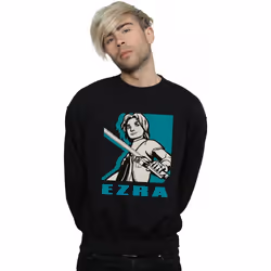 Star Wars - Sweat REBELS EZRA - Homme (Noir)