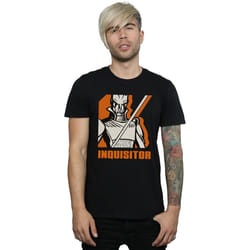 Star Wars - T-shirt REBELS INQUISITOR - Homme (Noir)