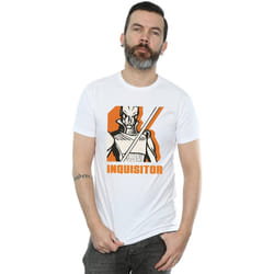 Star Wars - T-shirt REBELS INQUISITOR - Homme (Blanc)