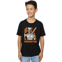 Star Wars - T-shirt REBELS INQUISITOR - Garçon (Noir)