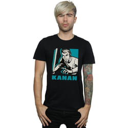 Star Wars - T-shirt REBELS KANAN - Homme (Noir)